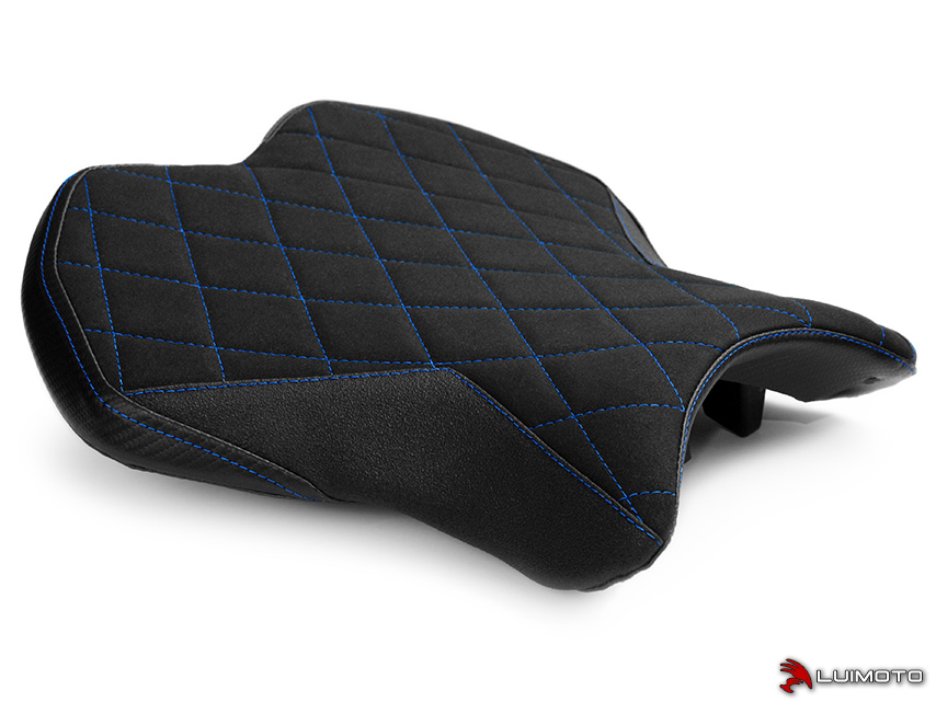 LUIMOTO Diamond Edition Motorcycle Rider Seat Cover for YAMAHA YZF-R6 2017+ LUIMOTO Diamond Edition Motorcycle Rider Seat Cover for YAMAHA YZF-R6 2017+